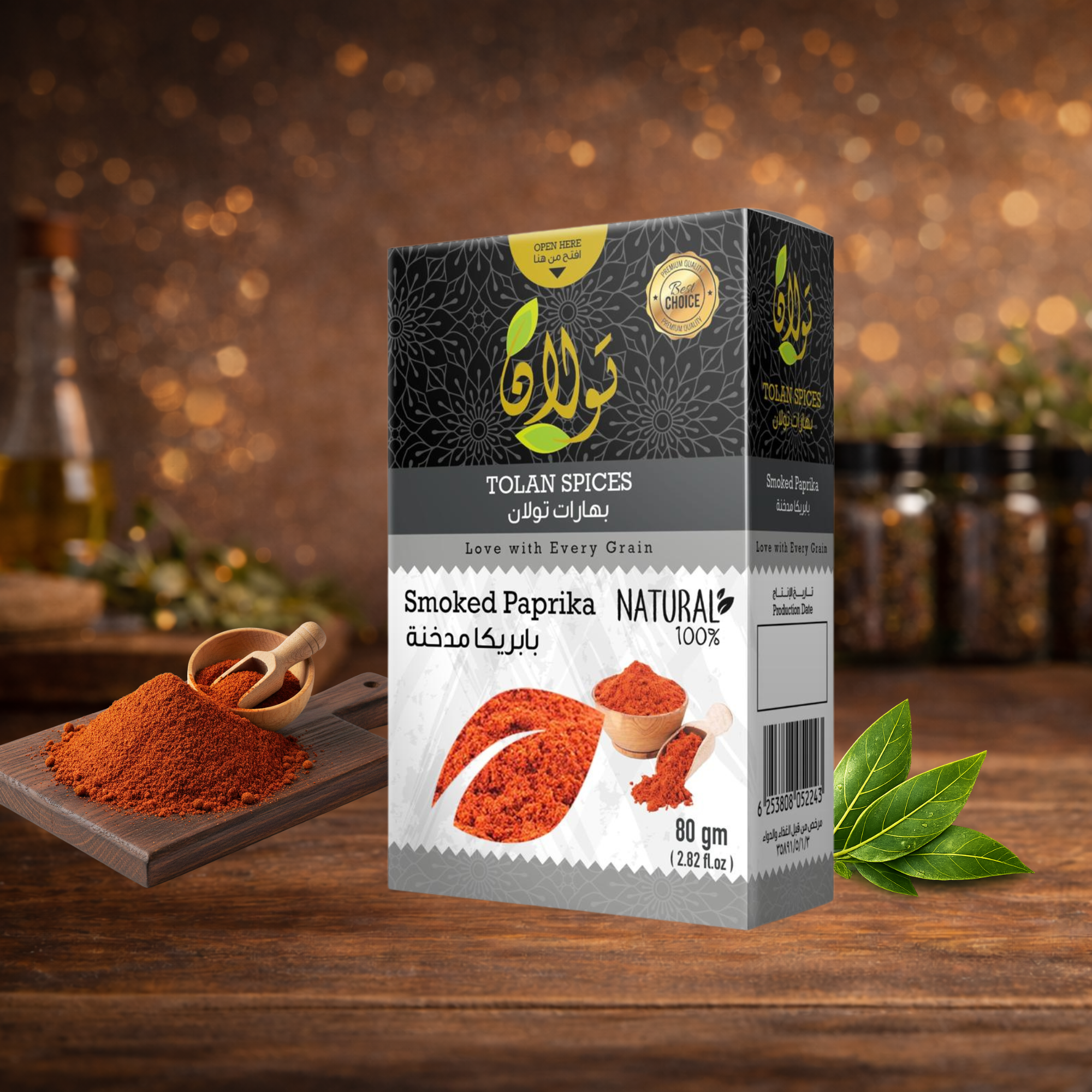 بهارات تولان بابريكا مدخنة 100 رشة